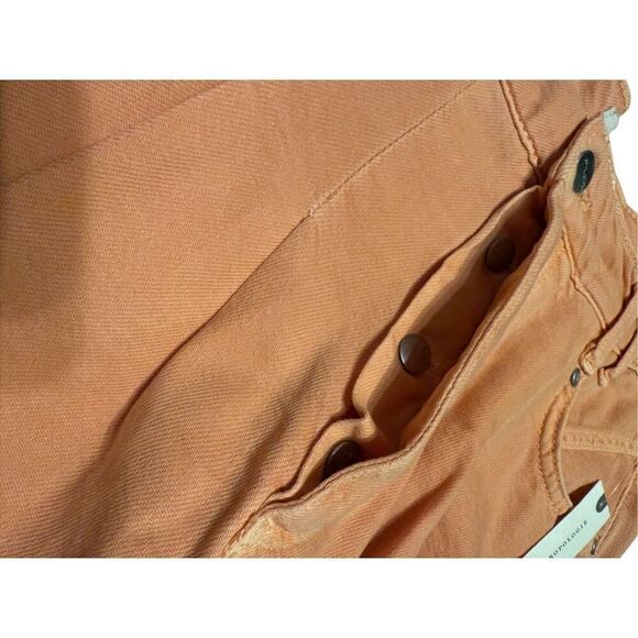 Brand New Anthropologie Pilcro Pleated Micro Denim Skirt in Pink Rose Size 4 - Picture 11 of 14